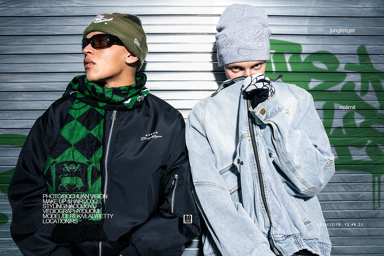 先锋潮牌街拍lookbook（图ZNDAwODU4MjAw） - 时尚/艺术摄影 - 站酷设计师于博川原创素材 - 站酷ZCOOL