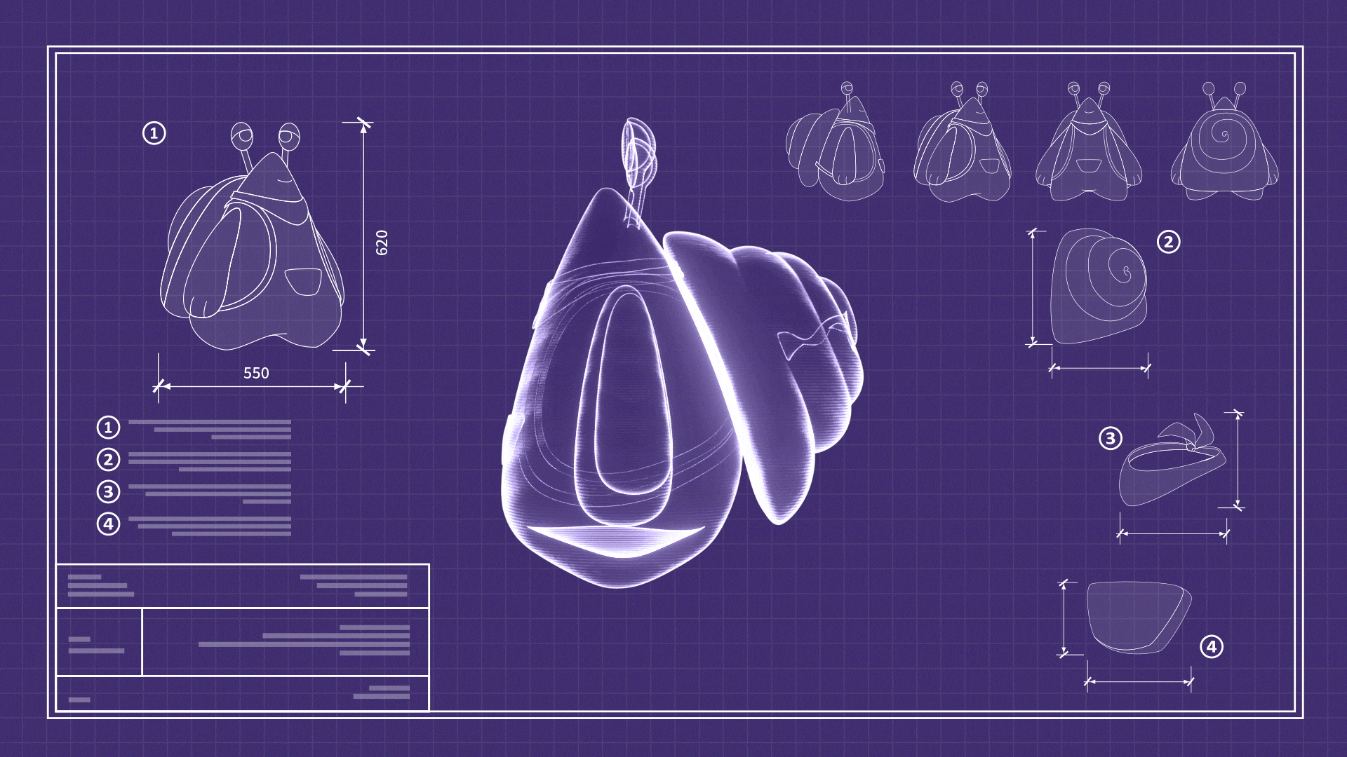 蜗牛口袋平台IP形象——小壳（图ZNDAwODYyNTg4） - IP形象 - 站酷设计师布feier原创素材 - 站酷ZCOOL