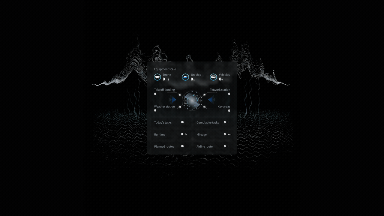 低空经济 数字孪生可视化 数据要素X（图ZNDAwODYzNjY4） - 软件界面 - 站酷设计师浮生_若茶原创素材 - 站酷ZCOOL