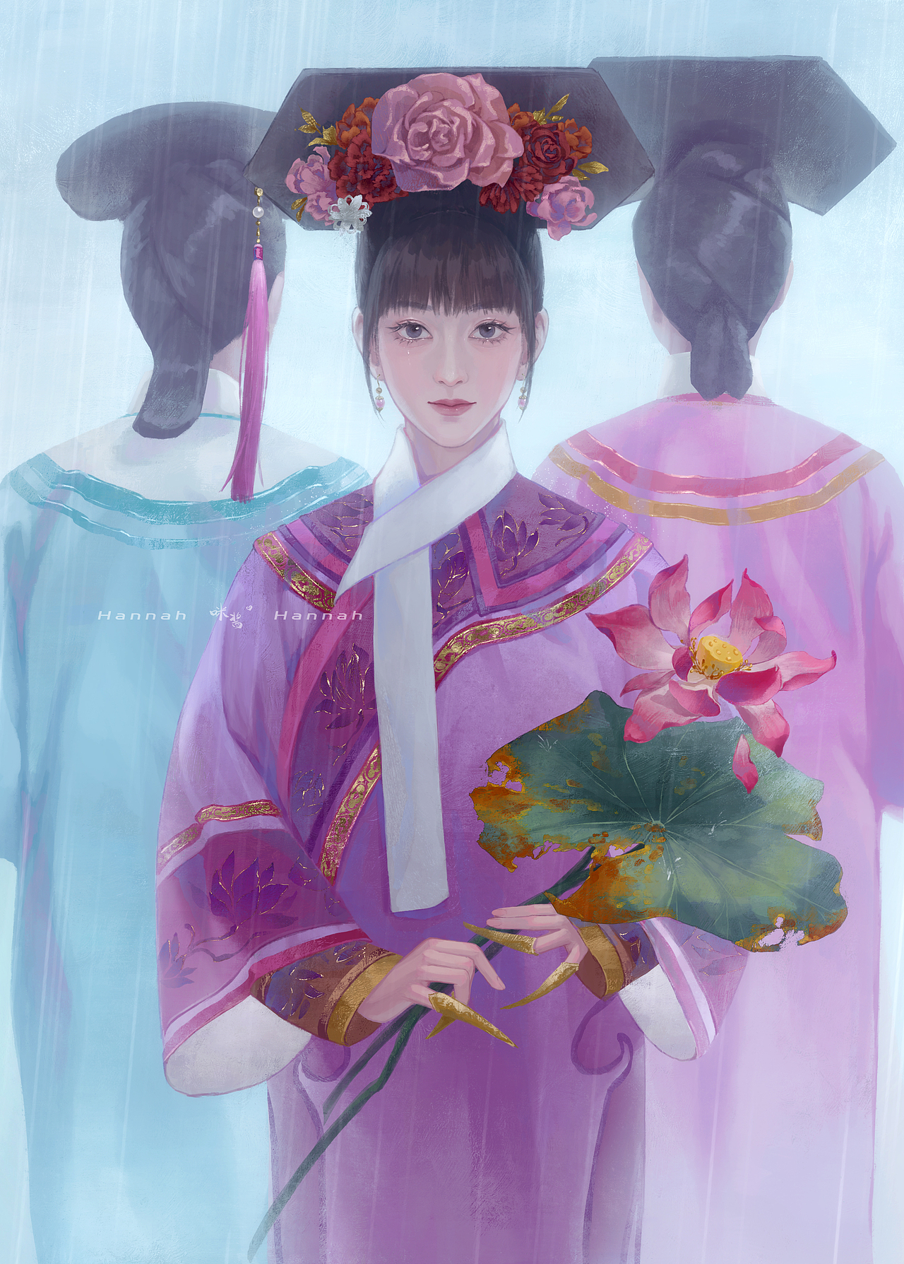 安陵容-我这一生，原本就不值得（图ZNDAwODY1MjA0） - 创作习作 - 站酷设计师Hannah咪酱原创素材 - 站酷ZCOOL
