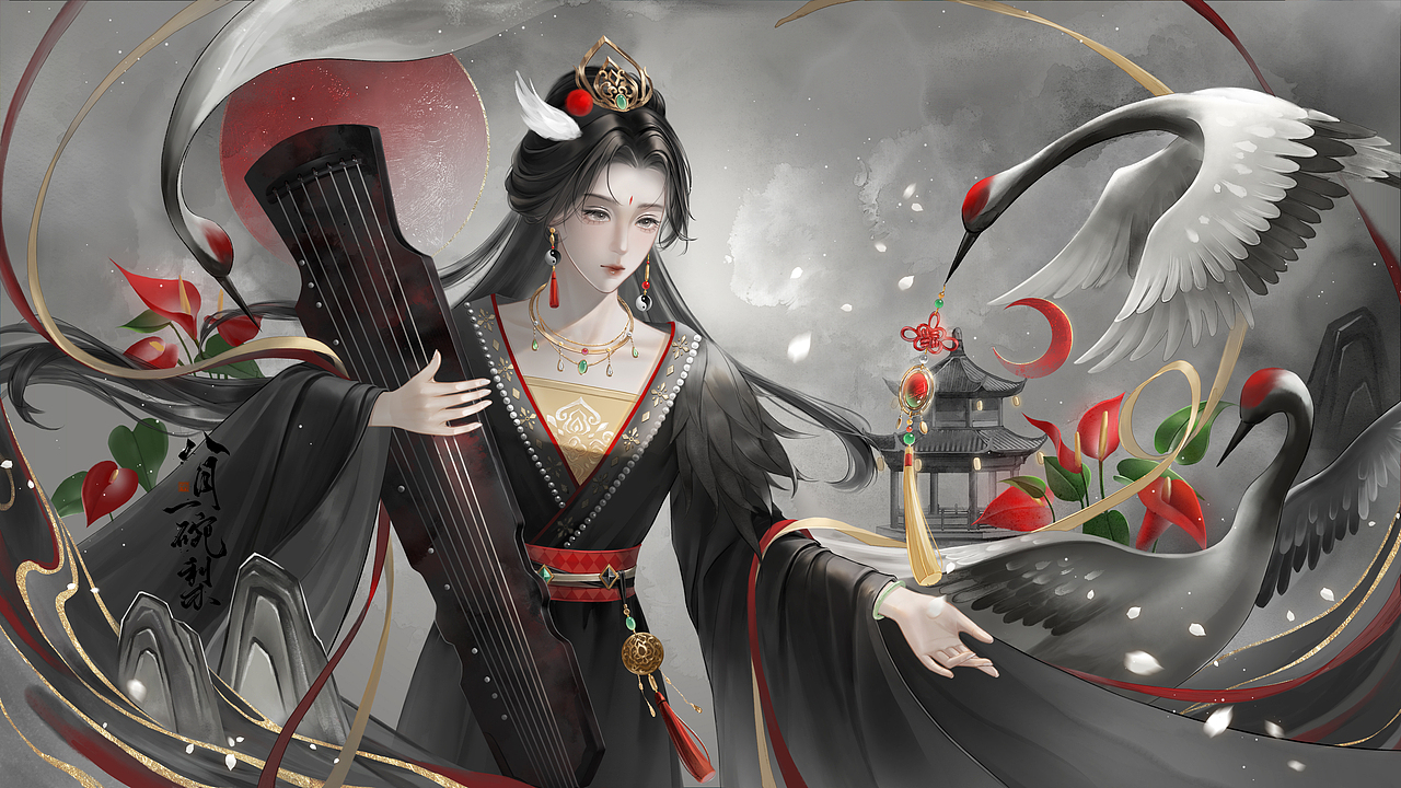 古时四艺系列合集（图ZNDAwODcwNDUy） - 创作习作 - 站酷设计师八月一碗梨原创素材 - 站酷ZCOOL