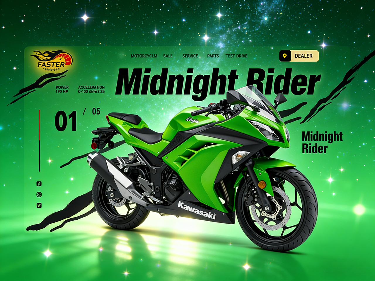 机车海报设计- AI生成类似版型（图ZNDAwODczNjMy） - 海报 - 站酷设计师亚马逊之旅原创素材 - 站酷ZCOOL