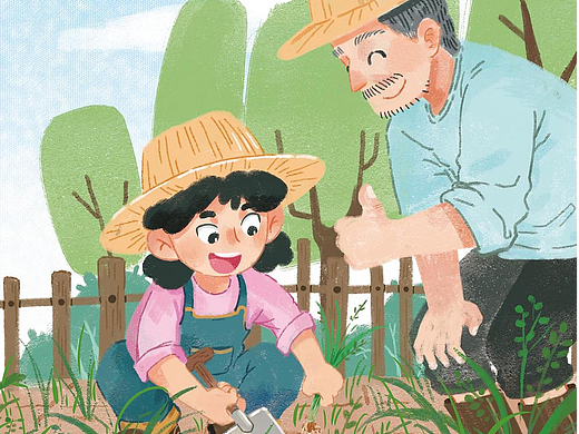 儿童期刊插图（单页）