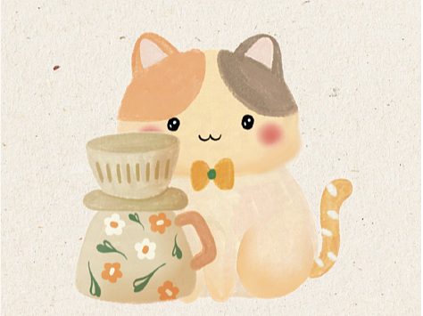 暖冬咖啡主题贴纸第二弹