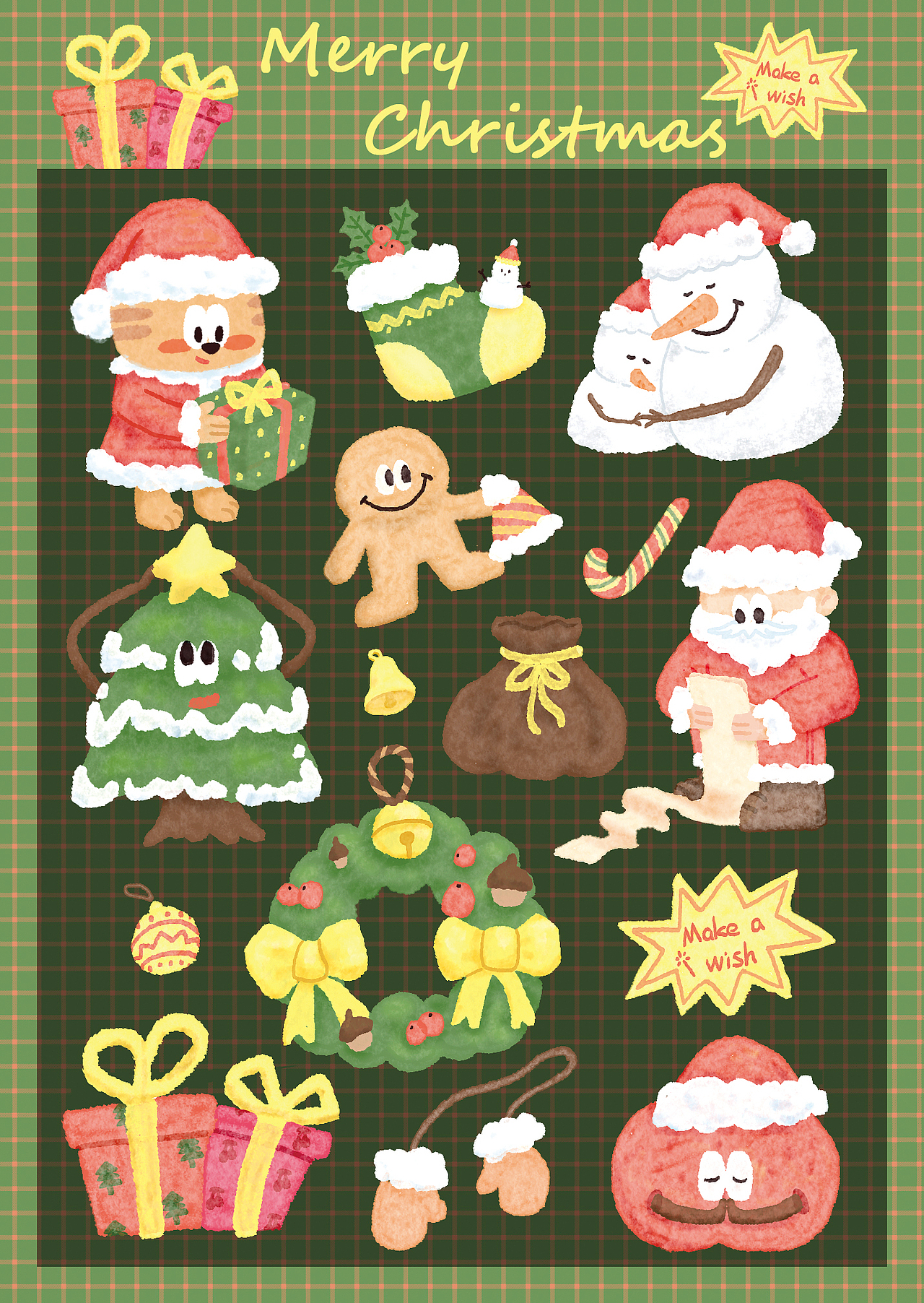 禮物般的十二月 | 十二月的禮物（圖ZNDAwODgxMDA0） - IP形象 - 站酷設(shè)計(jì)師兔嘰涂涂原創(chuàng)素材 - 站酷ZCOOL