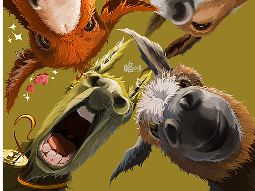 大头贴时代—毛驴版