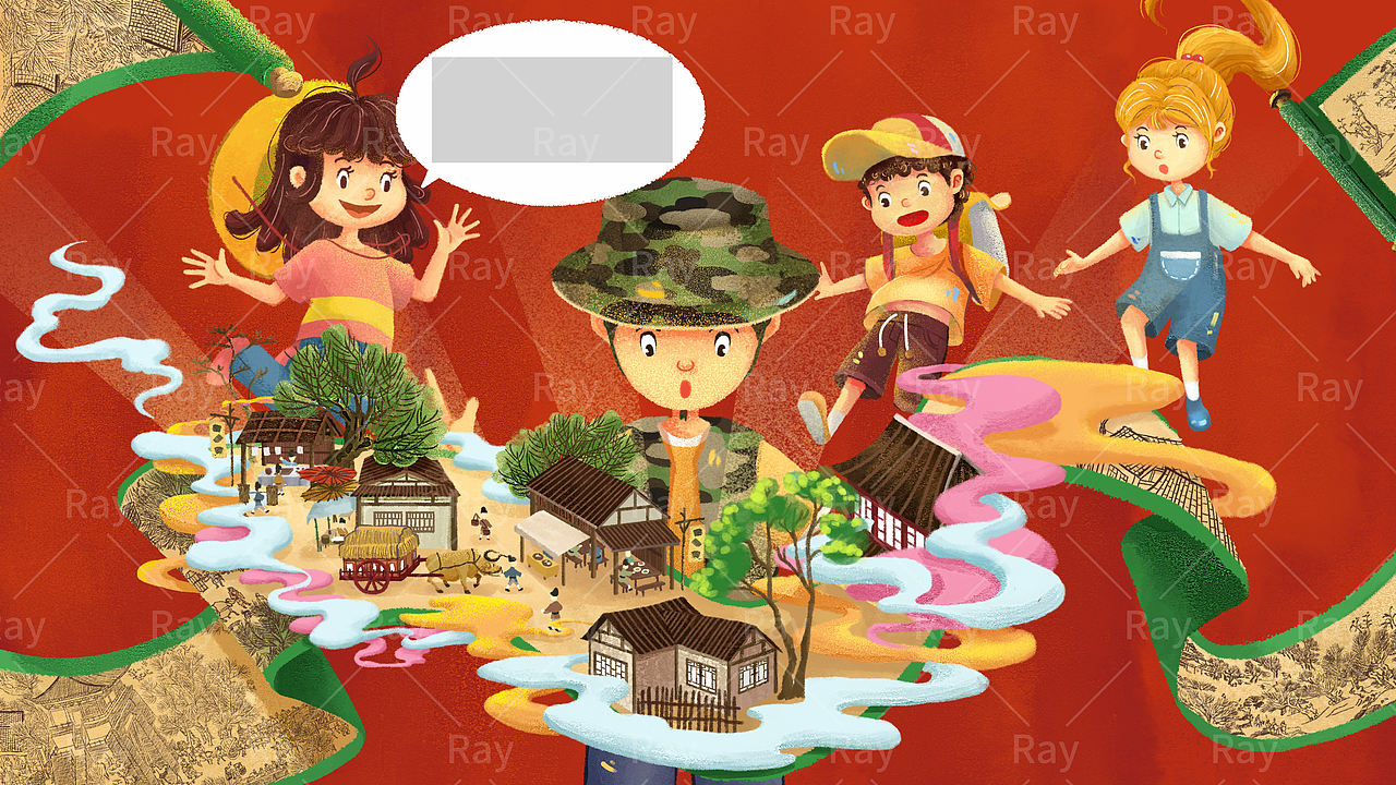 儿童绘本丨《穿越宋朝》（图ZNDAwODk3MTM2） - 绘本 - 站酷设计师走在路上的唐狗蛋原创素材 - 站酷ZCOOL