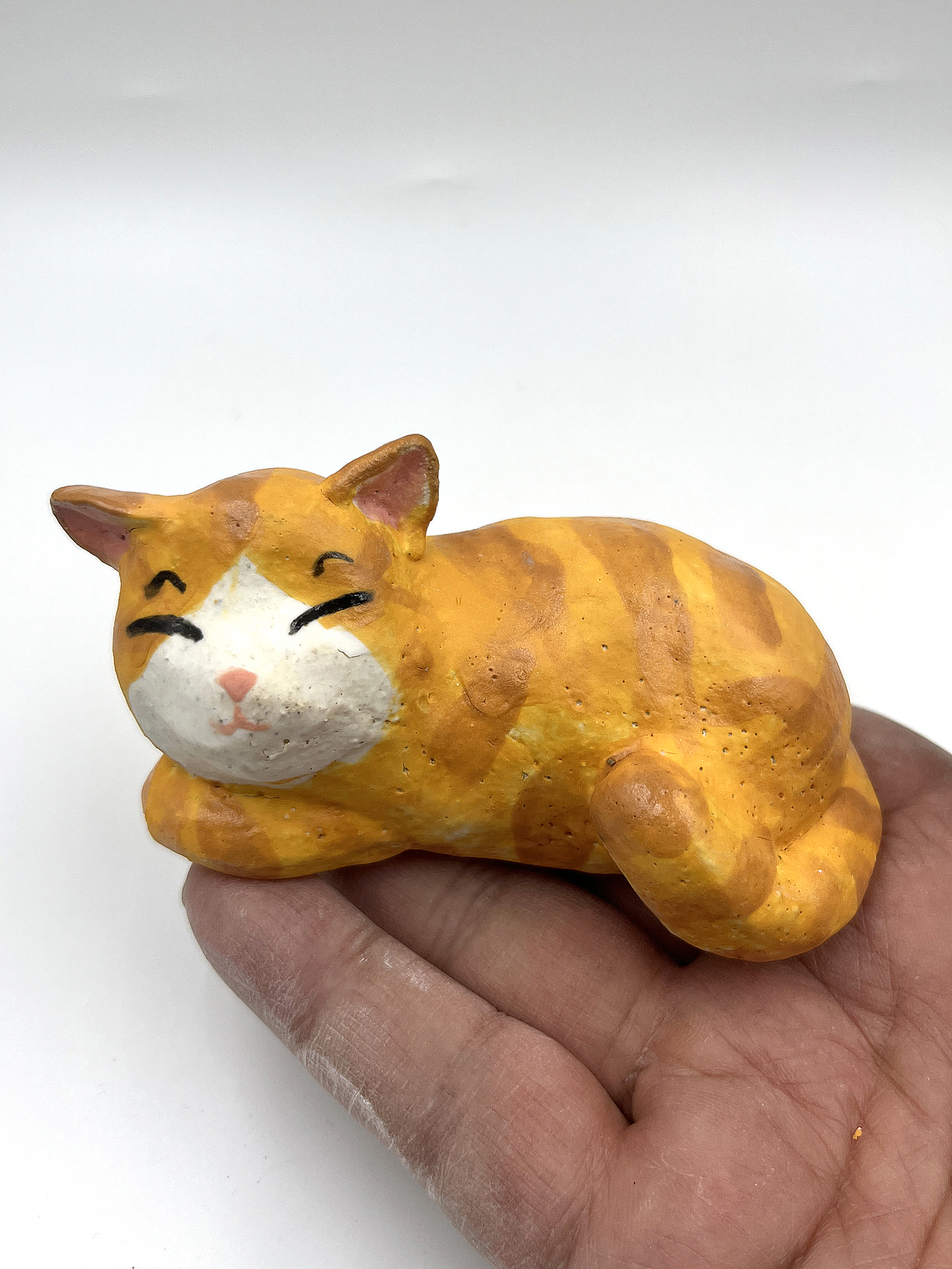 近期又做了好多陶艺猫，纯手捏，都是孤品~（图ZNDAwODk3NDky） - 手办/模玩 - 站酷设计师歪理猫原创素材 - 站酷ZCOOL