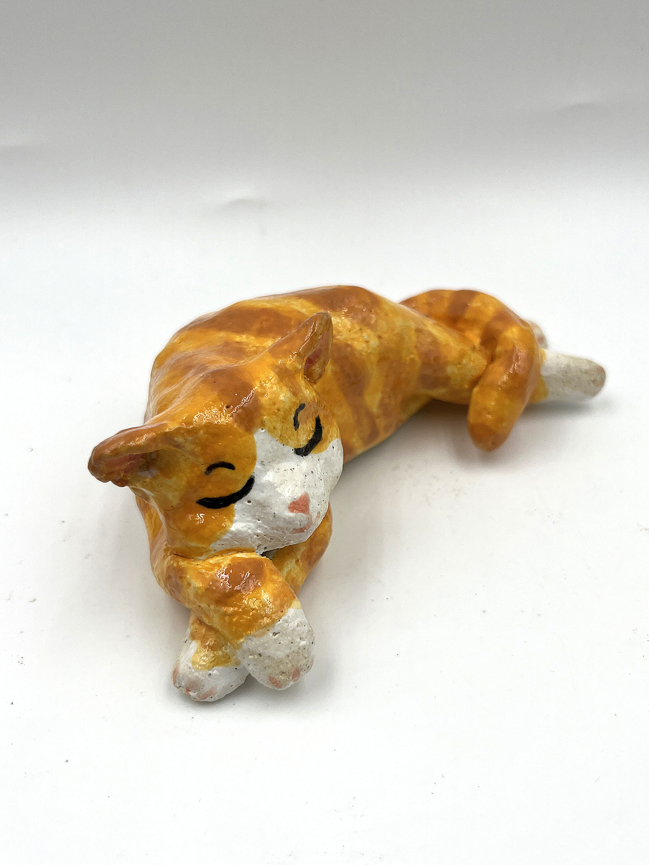 近期又做了好多陶艺猫，纯手捏，都是孤品~（图ZNDAwODk3NDcy） - 手办/模玩 - 站酷设计师歪理猫原创素材 - 站酷ZCOOL