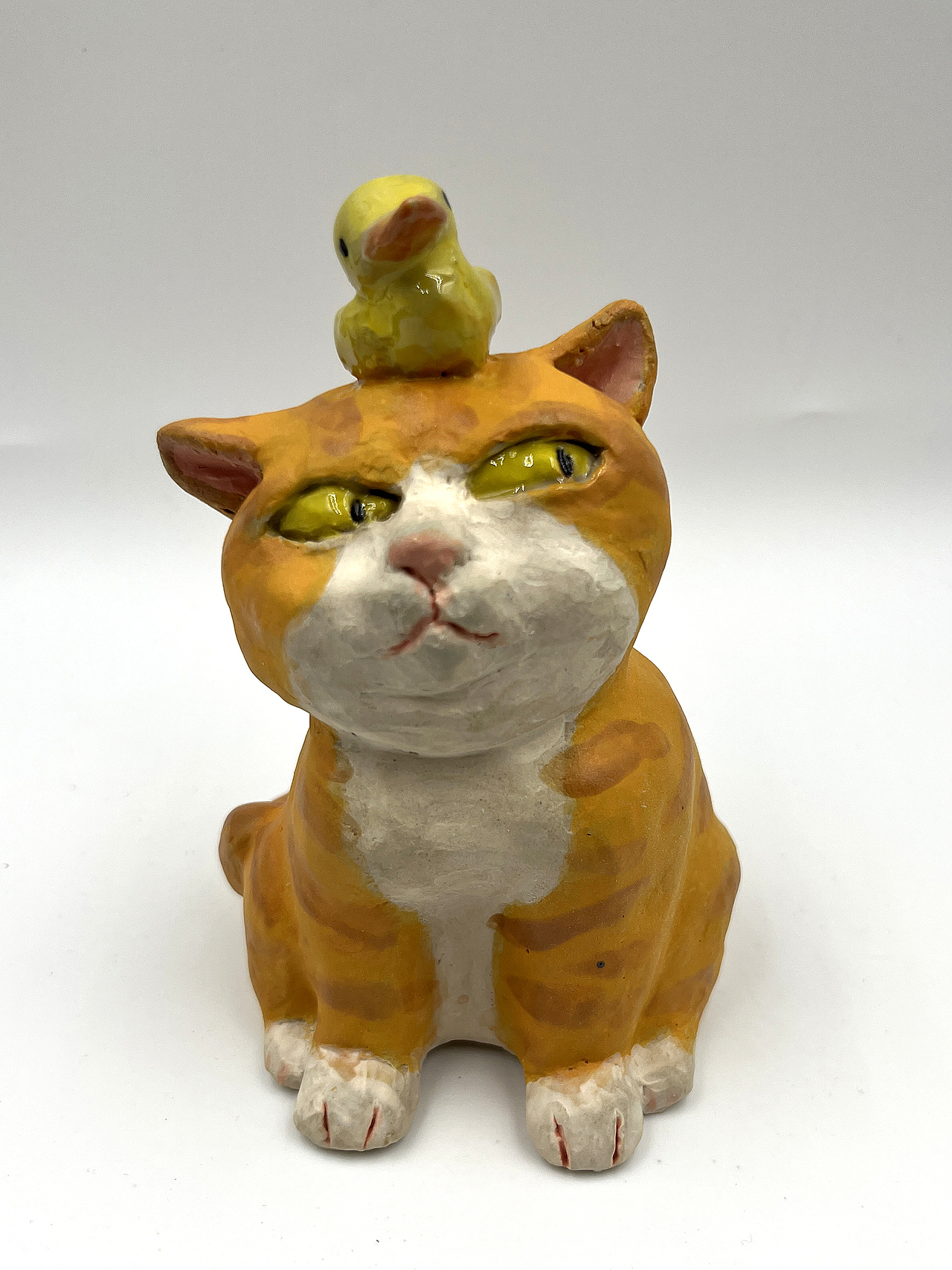 近期又做了好多陶艺猫，纯手捏，都是孤品~（图ZNDAwODk3Mjg4） - 手办/模玩 - 站酷设计师歪理猫原创素材 - 站酷ZCOOL