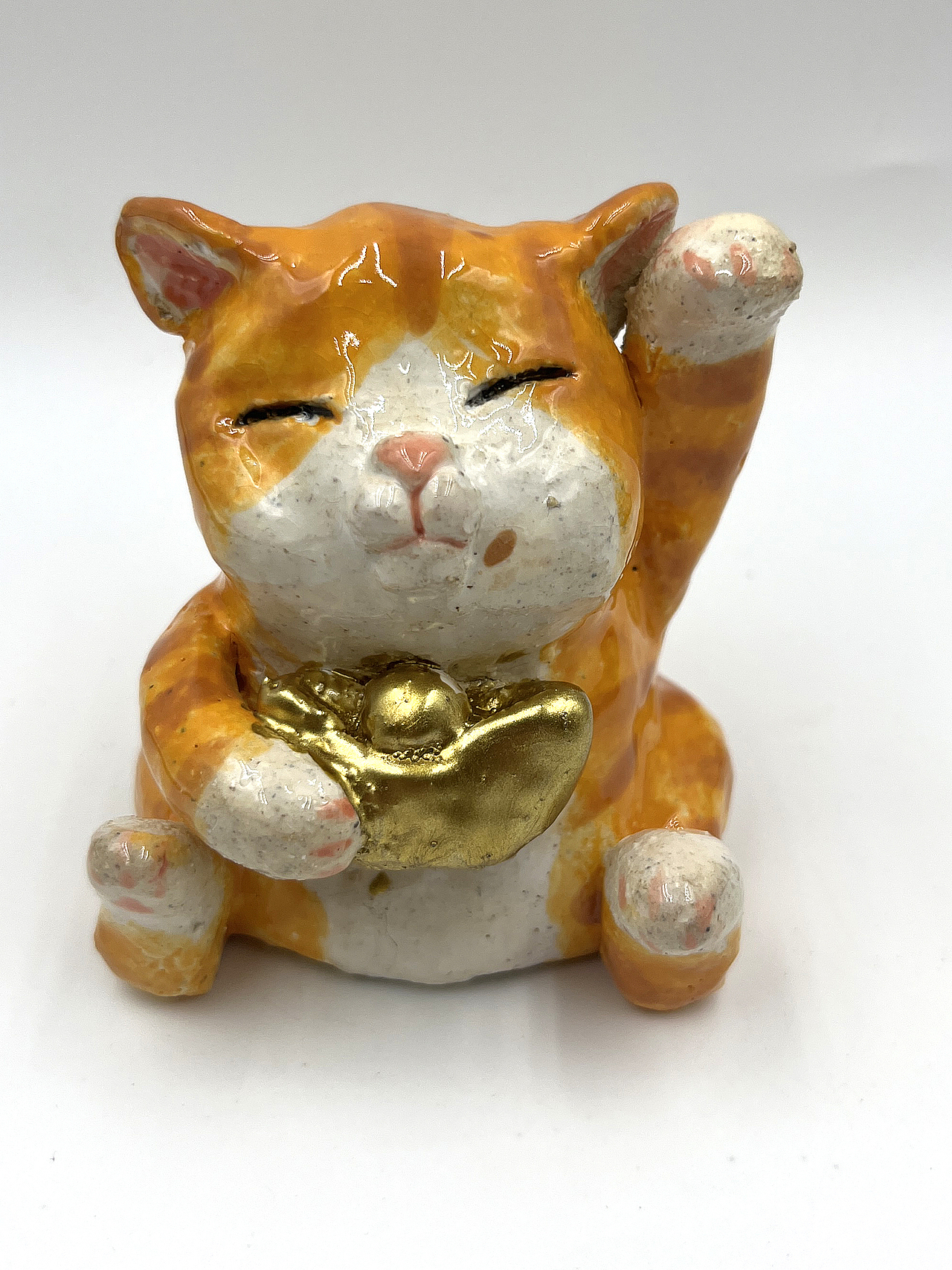 近期又做了好多陶艺猫，纯手捏，都是孤品~（图ZNDAwODk3Mzc2） - 手办/模玩 - 站酷设计师歪理猫原创素材 - 站酷ZCOOL