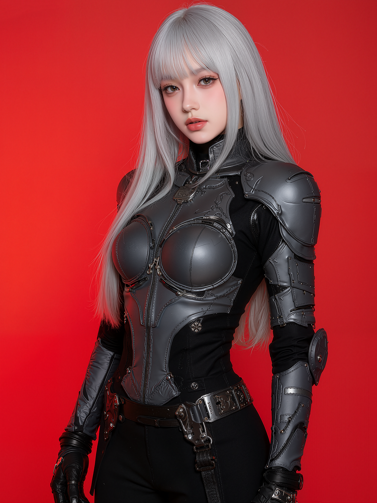 未来感服装设计（图ZNDAwOTAyMDg0） - AI作品 - 站酷设计师KIKIMORA数字人原创素材 - 站酷ZCOOL