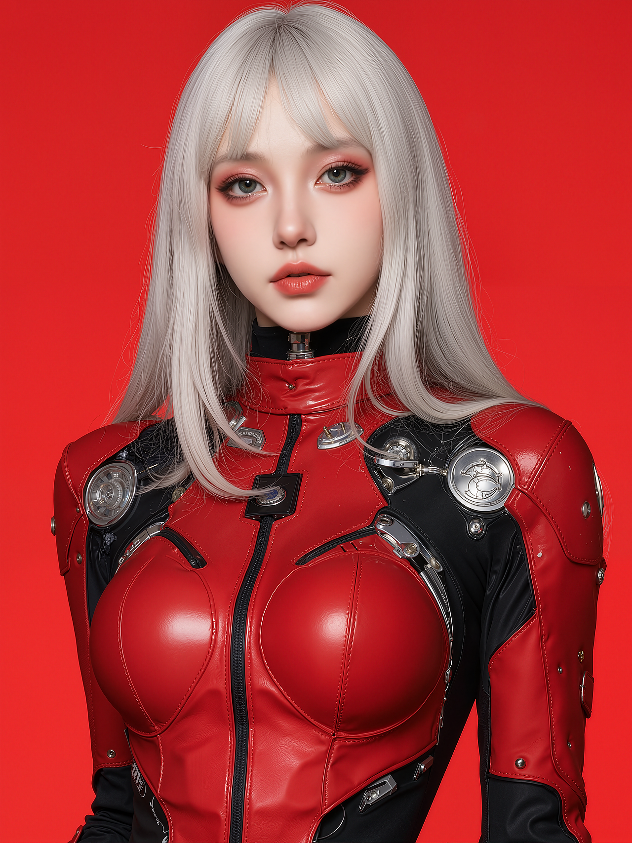 未来感服装设计（图ZNDAwOTAyMDk2） - AI作品 - 站酷设计师KIKIMORA数字人原创素材 - 站酷ZCOOL