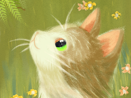 求貼貼！春日小毛球（個(gè)人主頁(yè)-ZNzI5ODY1NDg=） - 兒童插畫 - 站酷設(shè)計(jì)師丸玖的風(fēng)箏原創(chuàng)素材 - 站酷ZCOOL