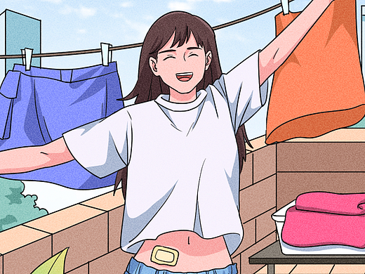条漫设计 | 术后伤口保养攻略（健康科普）