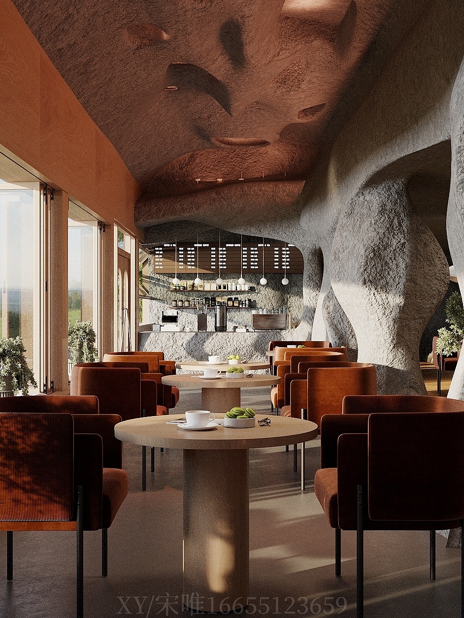 异型 咖啡厅（图ZNDAwOTA0NDY4） - 商业空间设计 - 站酷设计师宋唯原创素材 - 站酷ZCOOL