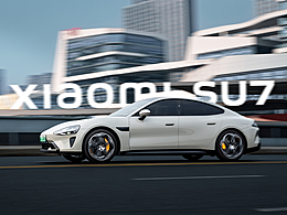 小米SU7街道实拍，帅到犯规！