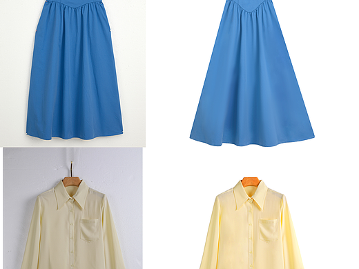 雪纺裙 & 衬衫：让 “柔” 的质感里藏着细节的 “松”