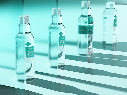 每日益生晨饮水系列包装设计