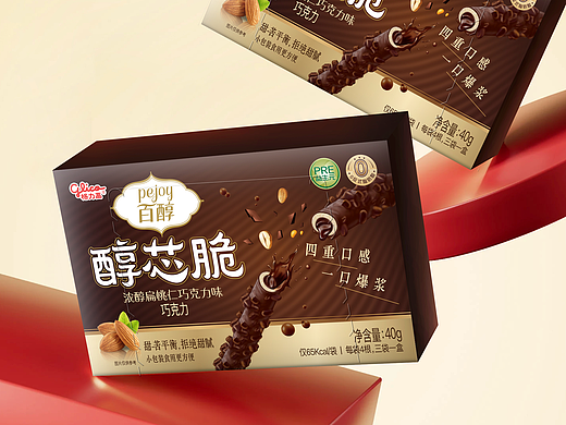 醇芯脆食品包装设计
