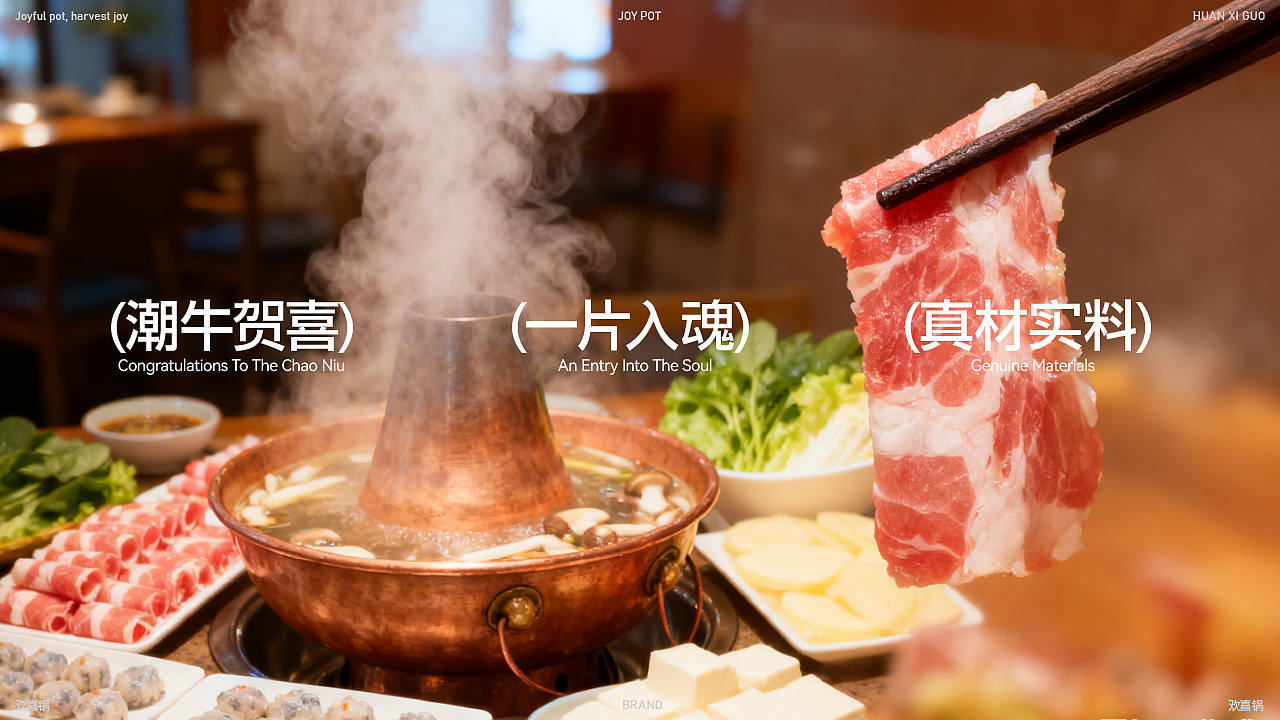 欢喜锅火锅提案（图ZNDAwOTIxNTUy） - 品牌 - 站酷设计师寄布著原创素材 - 站酷ZCOOL