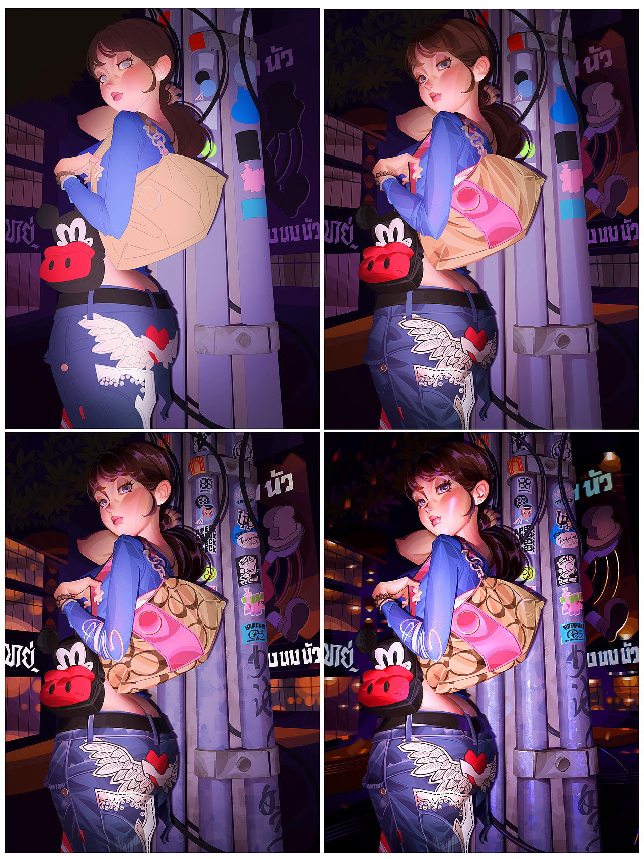 💙夜色（图ZNDAwOTI2MTA4） - 创作习作 - 站酷设计师Tatooine1986原创素材 - 站酷ZCOOL