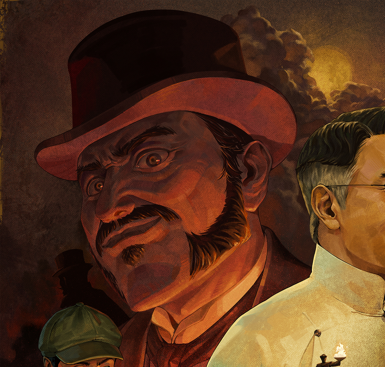 原创《唐探1900》插画电影海报（图ZNDAwOTMxNzE2） - 商业插画 - 站酷设计师FEKIRA原创素材 - 站酷ZCOOL