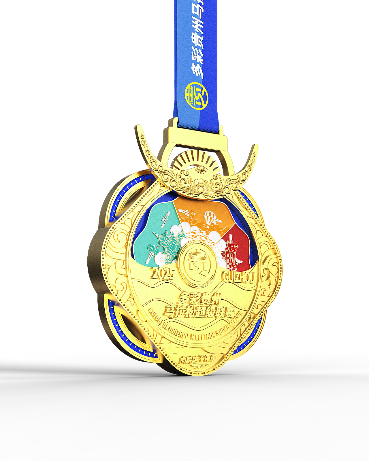 马拉松奖牌建模动画渲染B（图ZNDAwOTMyNjc2） - 其他三维 - 站酷设计师庸人自扰Q原创素材 - 站酷ZCOOL