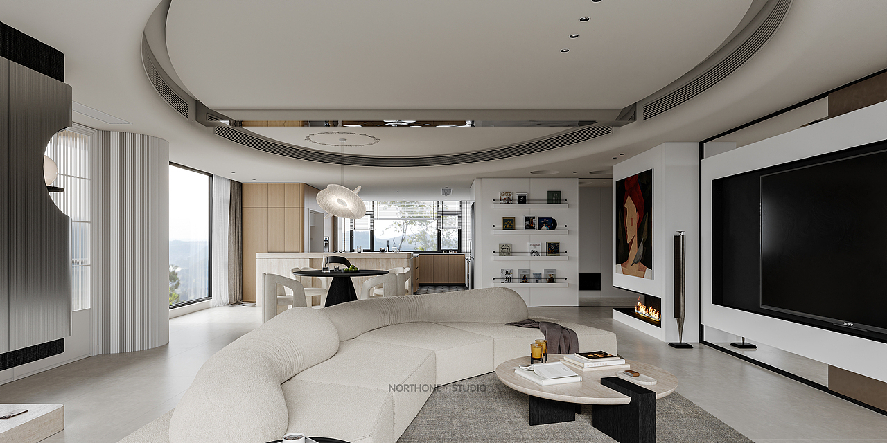 北一设计 | 黄石中都天玺项目.（图ZNDAwOTMyNDEy） - 家装设计 - 站酷设计师北一设计NorthOne原创素材 - 站酷ZCOOL