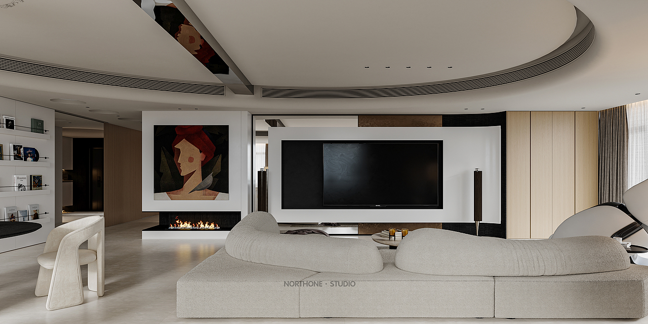 北一设计 | 黄石中都天玺项目.（图ZNDAwOTMyNDA4） - 家装设计 - 站酷设计师北一设计NorthOne原创素材 - 站酷ZCOOL