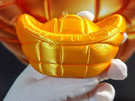 一盎司黄金大元宝打印模型