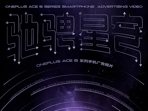 驰骋星穹｜平面宣传图 & 标题字设计