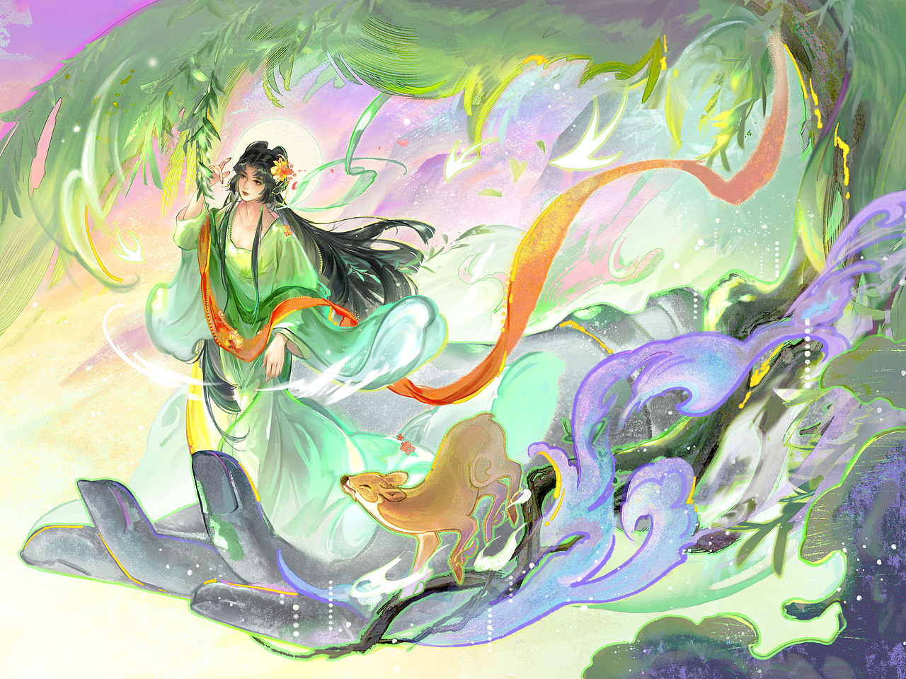 小画师年度结算时刻 | 2025年终总结（图ZNDAwOTUwODY4） - 商业插画 - 站酷设计师四野吃鱼原创素材 - 站酷ZCOOL
