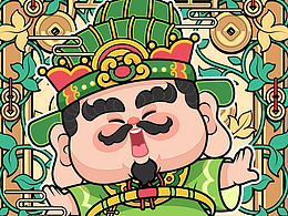 中国风元素插画