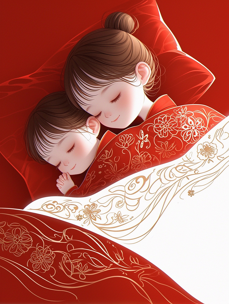 母亲的爱（1）（图ZNDAwOTU2Mzg4） - AI作品 - 站酷设计师流星的数字艺术原创素材 - 站酷ZCOOL