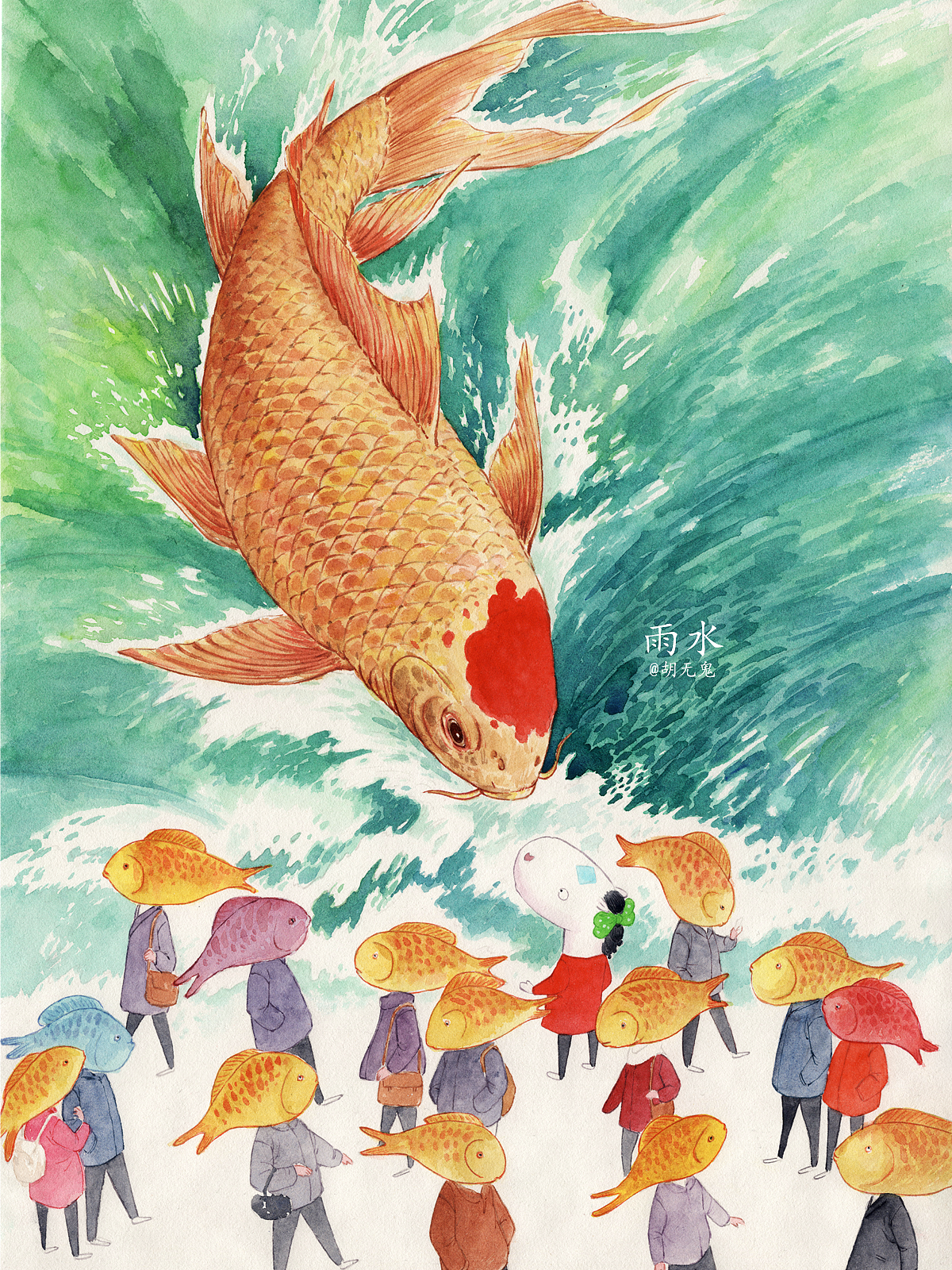 2026马年24节气系列插画（图ZNDAwOTYwNTEy） - 商业插画 - 站酷设计师胡无鬼原创素材 - 站酷ZCOOL