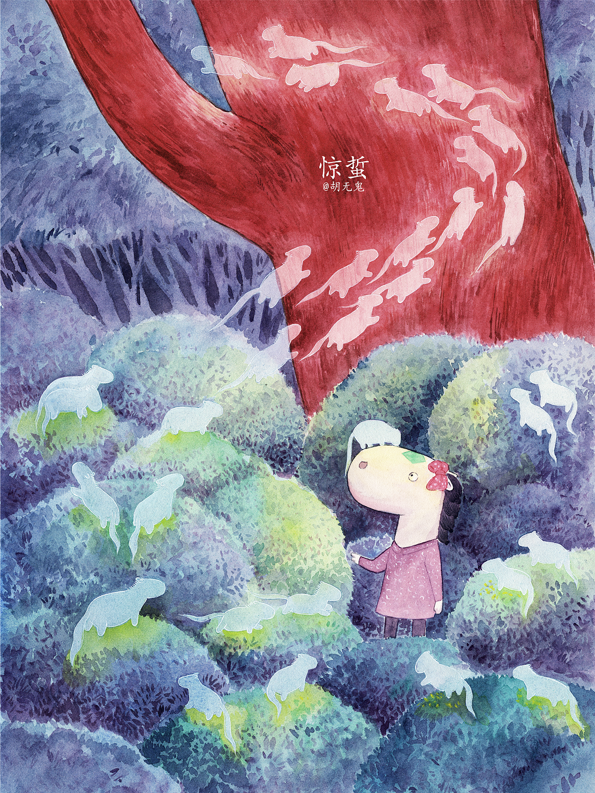 2026马年24节气系列插画（图ZNDAwOTYwNTE2） - 商业插画 - 站酷设计师胡无鬼原创素材 - 站酷ZCOOL