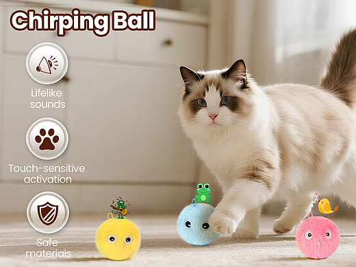 亚马逊主副图设计案例--宠物猫玩具球