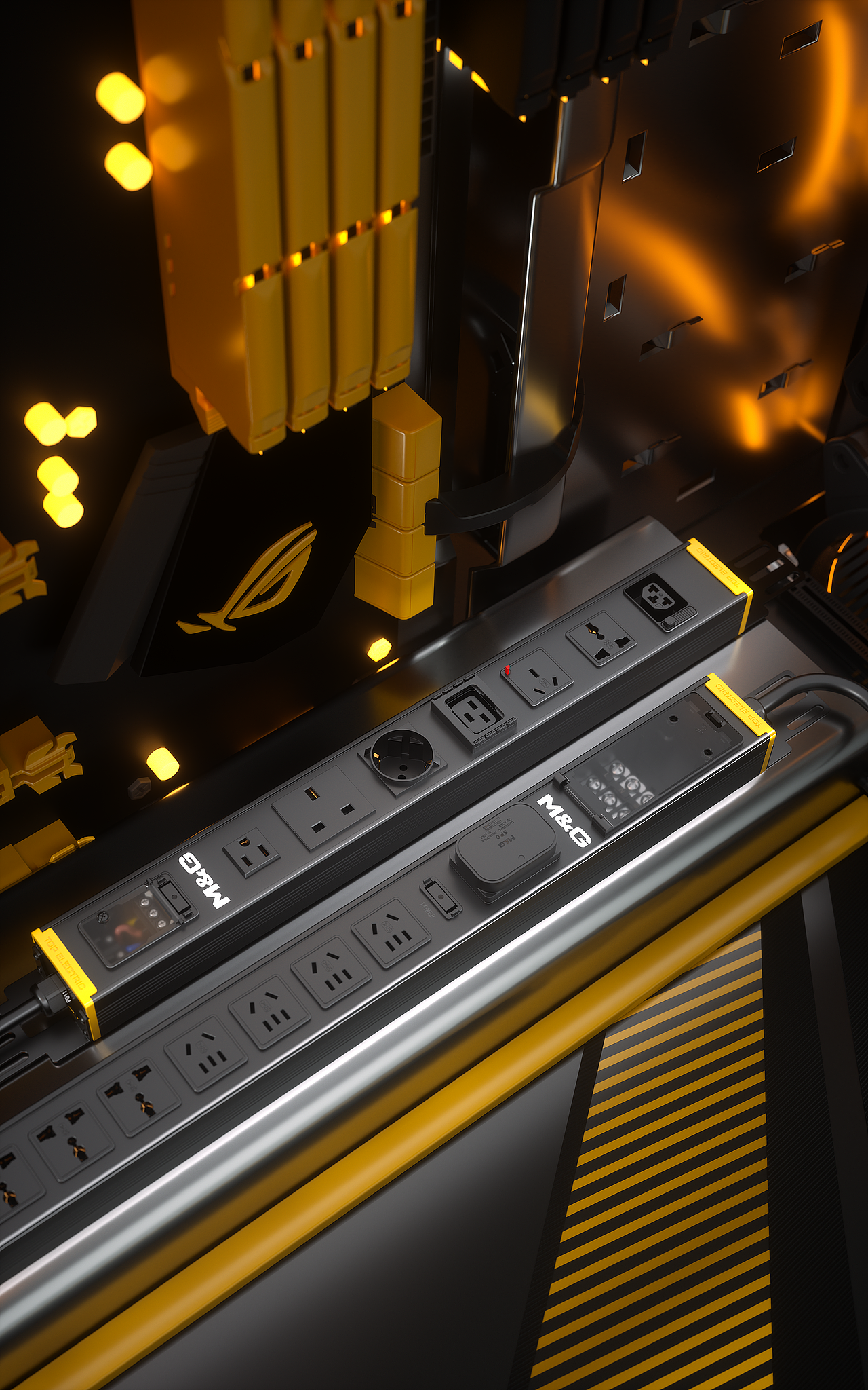 大功率PDU合集—渲染展示（图ZNDAwOTY3Njcy） - 其他三维 - 站酷设计师鬼画符设计原创素材 - 站酷ZCOOL