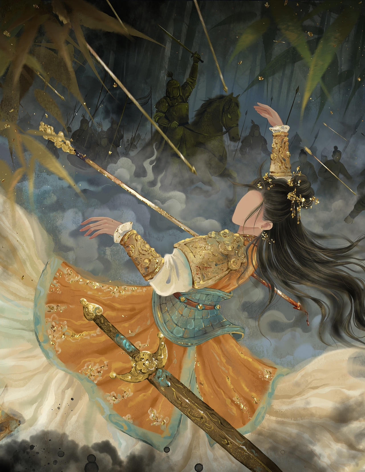 《玉茗茶骨》插图（图ZNDAwOTc5NjA4） - 商业插画 - 站酷设计师才仙插画原创素材 - 站酷ZCOOL