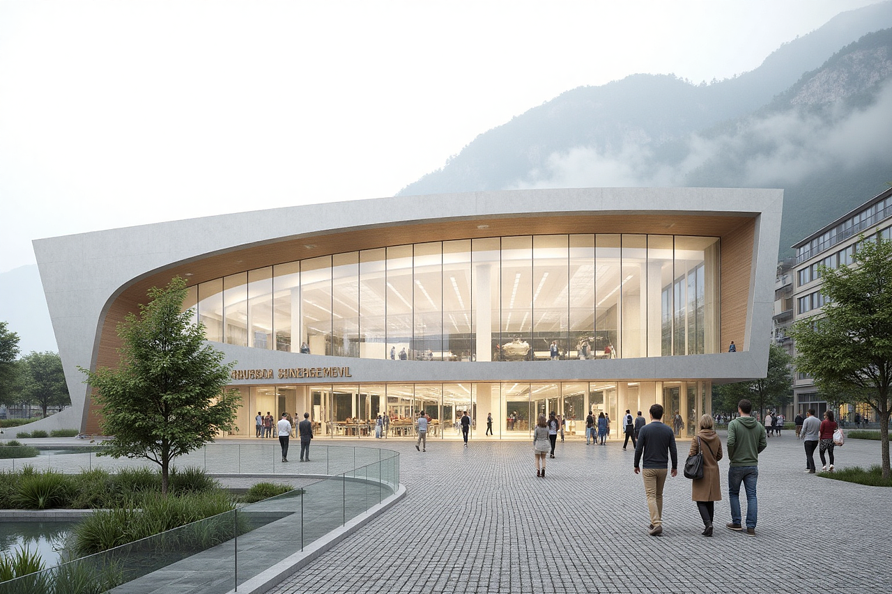 AI创意设计139-社区中心（图ZNDAwOTgwMTQ4） - 建筑设计 - 站酷设计师GLMar原创素材 - 站酷ZCOOL