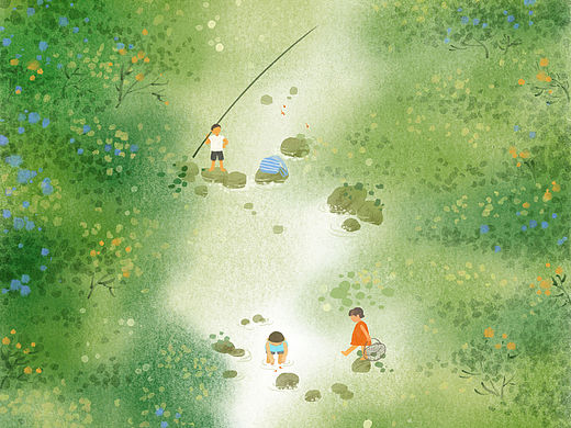 早秋之行（个人主页-ZNzI5OTM0Njg=） - 创作习作 - 站酷设计师张菡芝原创素材 - 站酷ZCOOL