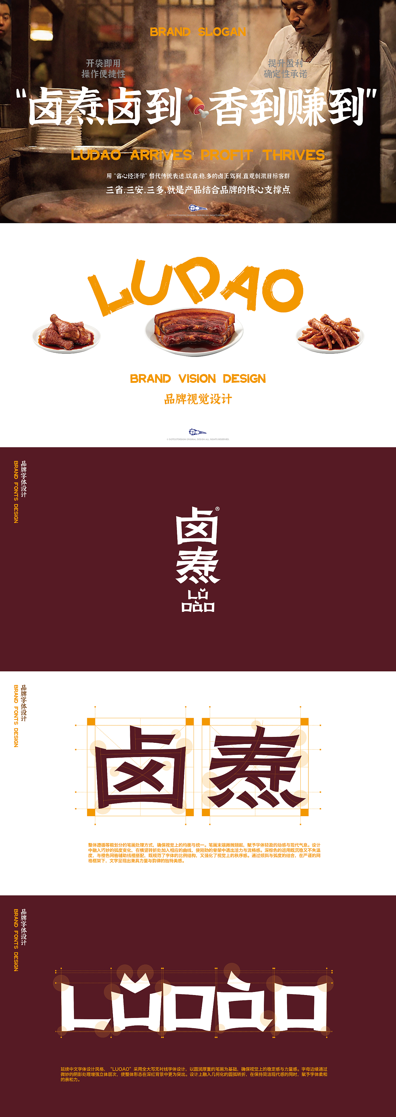 【LuDaO-卤焘】冷冻食品-品牌创意呈现（图ZNDAwOTgwNjA4） - 品牌 - 站酷设计师刘线DotDotDesign原创素材 - 站酷ZCOOL