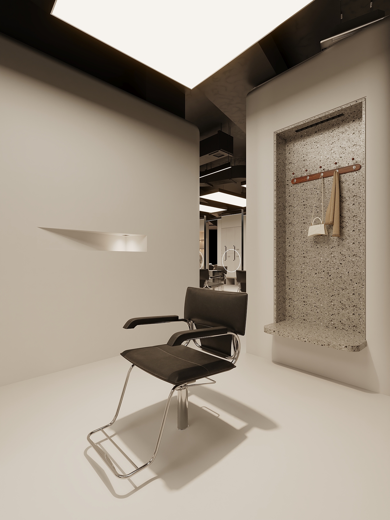 理发店设计（图ZNDAwOTkxMzY4） - 商业空间设计 - 站酷设计师南男原创素材 - 站酷ZCOOL