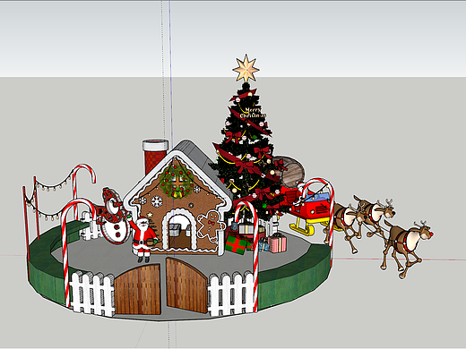 2025年圣诞节快闪店设计