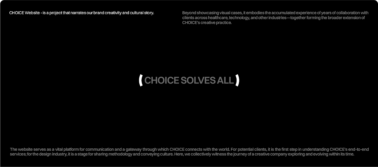 CHOICE 官网2.0迭代焕新(图ZNDAxMDAzMDg0) - 企业官网 - 站酷设计师CHOICE窍思原创素材 - 站酷ZCOOL