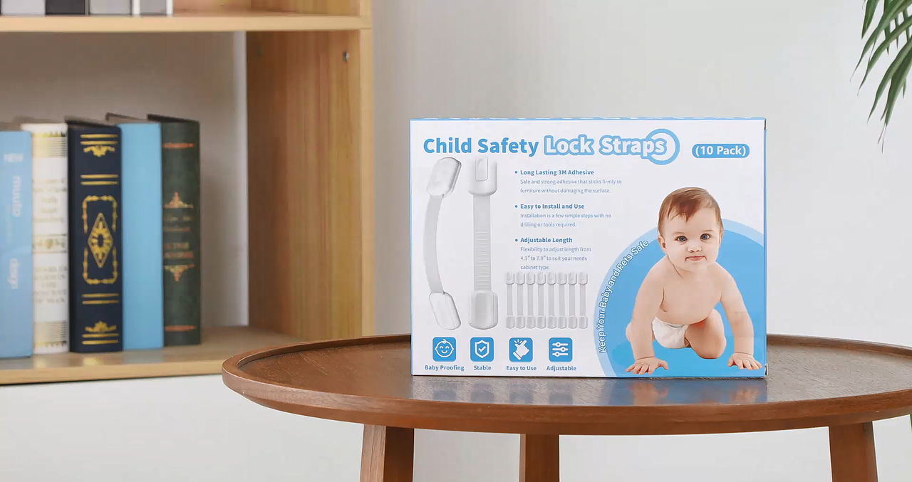 儿童安全锁扣视频拍摄_主图设计_A+页面-狮子头视觉（图ZNDAxMDA0MTY0） - 电商 - 站酷设计师亚马逊主图设计原创素材 - 站酷ZCOOL