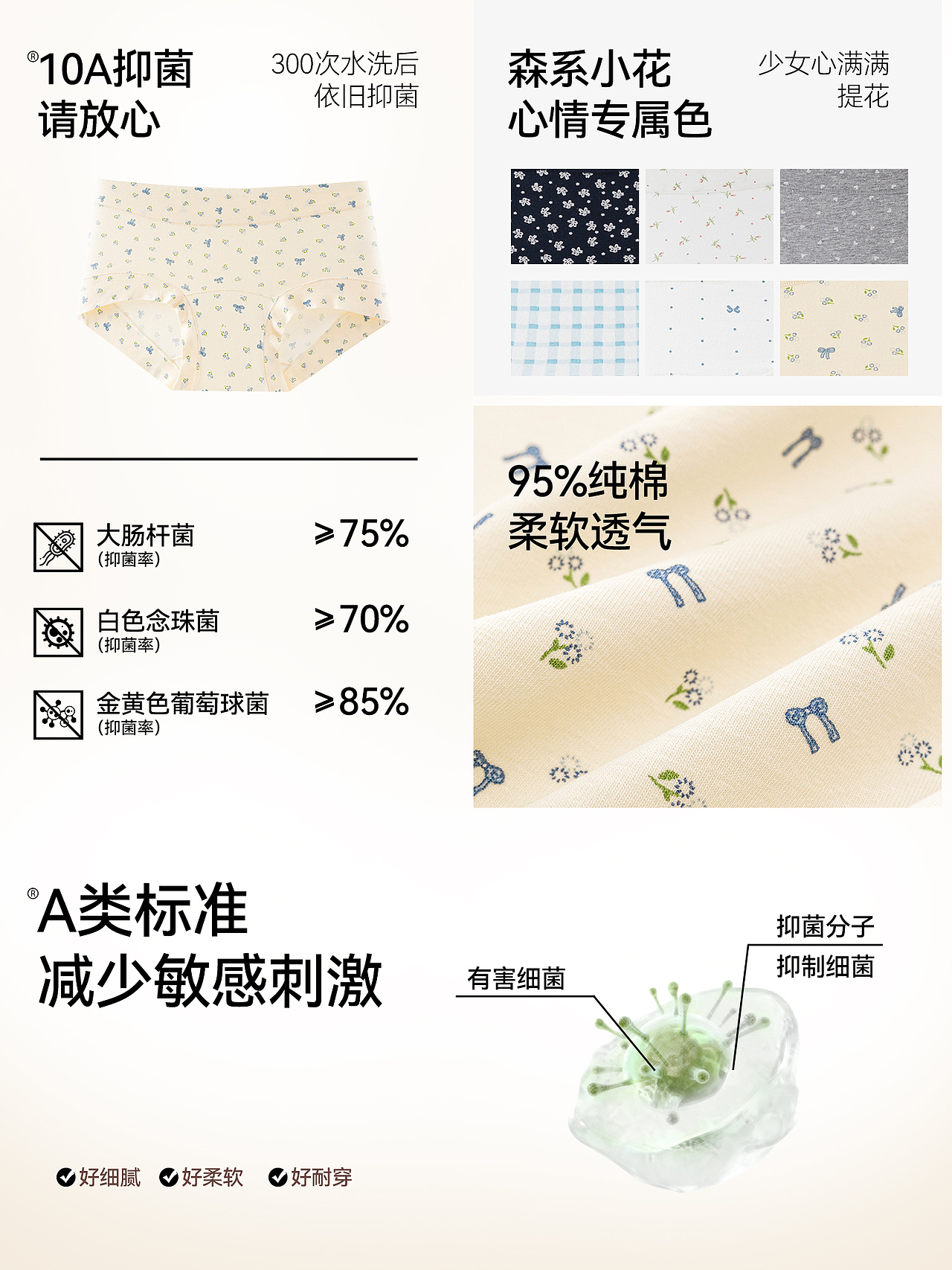 品牌女士三角印花内裤主图优化文案排版设计（图ZNDAxMDA4Nzg0） - 其他平面 - 站酷设计师特务L原创素材 - 站酷ZCOOL