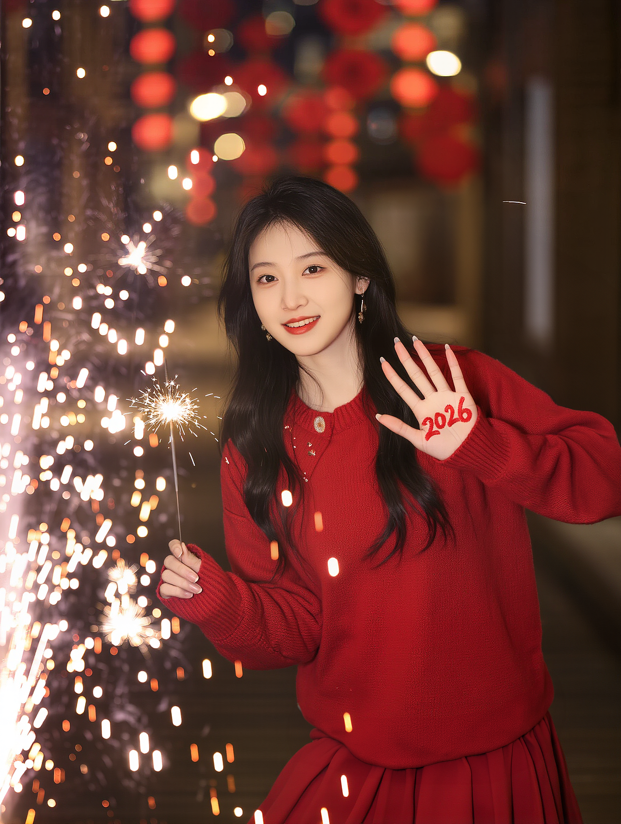 新年跨年夜换脸照（图ZNDAxMDA5MDky） - 人像摄影 - 站酷设计师图美修图工作室原创素材 - 站酷ZCOOL