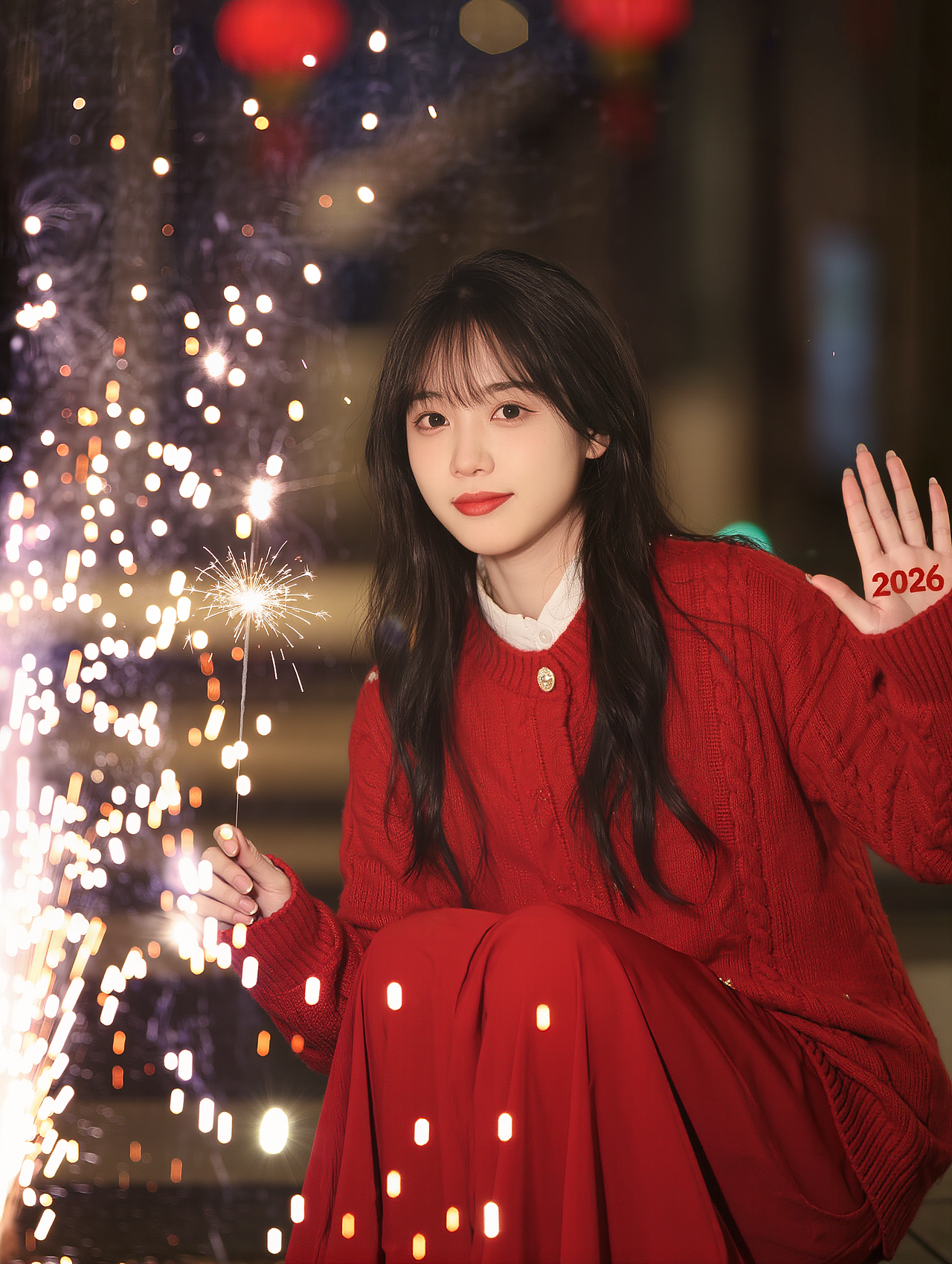 新年跨年夜换脸照（图ZNDAxMDA5MTAw） - 人像摄影 - 站酷设计师图美修图工作室原创素材 - 站酷ZCOOL